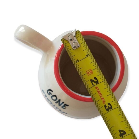 Fishing Lure Bobber Ceramic Mug Bigmouth Inc Gone Fishing Cup Tea Coffee 20oz - Picture 11 of 16